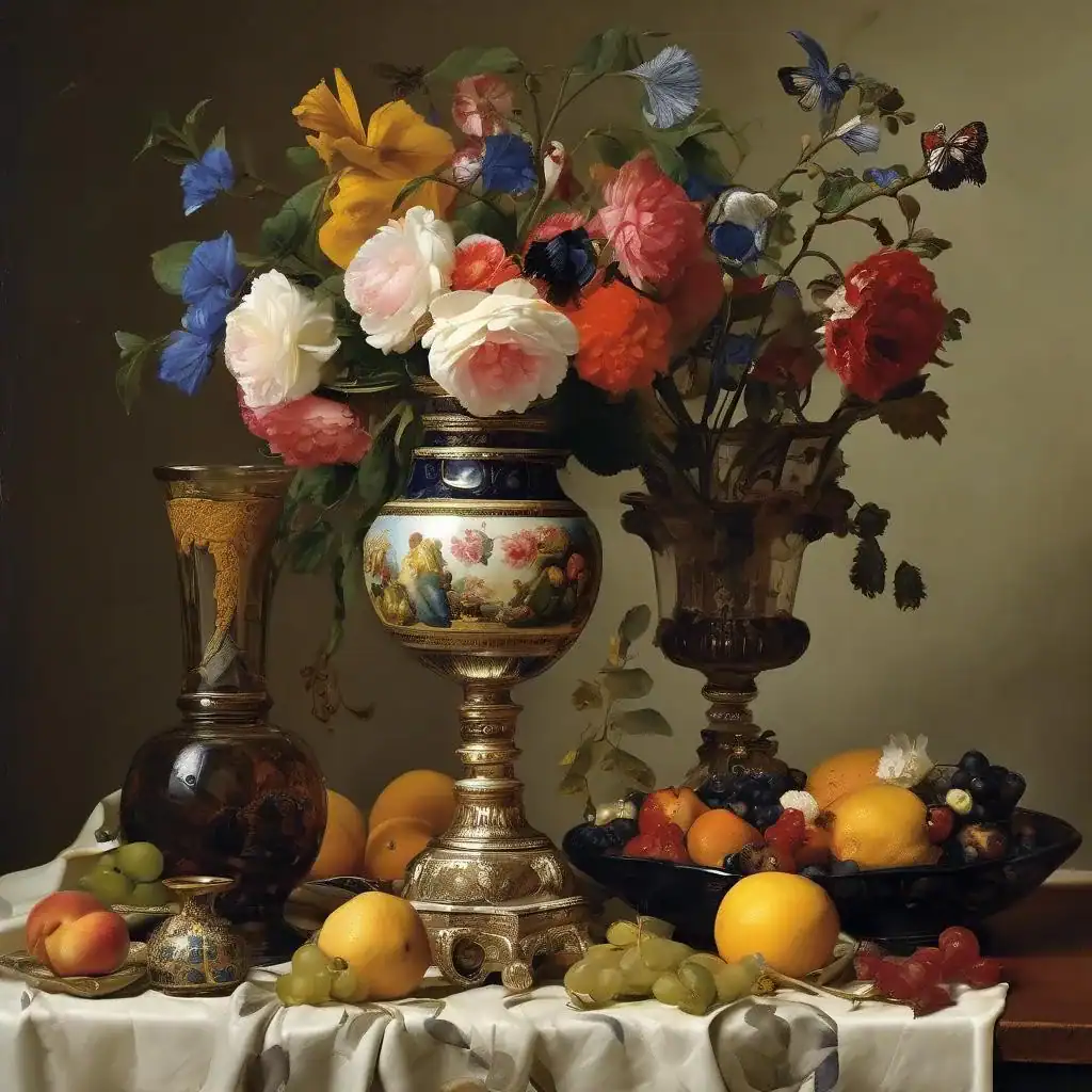 Composition. Still Life with a Decanter – Valerii Lamakh