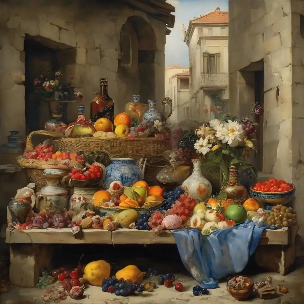Market in Thessaloniki – Rudolf Schweitzer-Cumpana