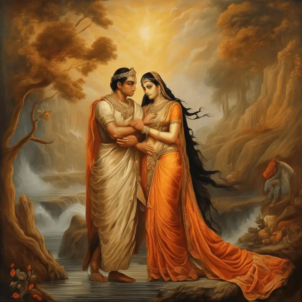 Scene III – Married. Couple Standing