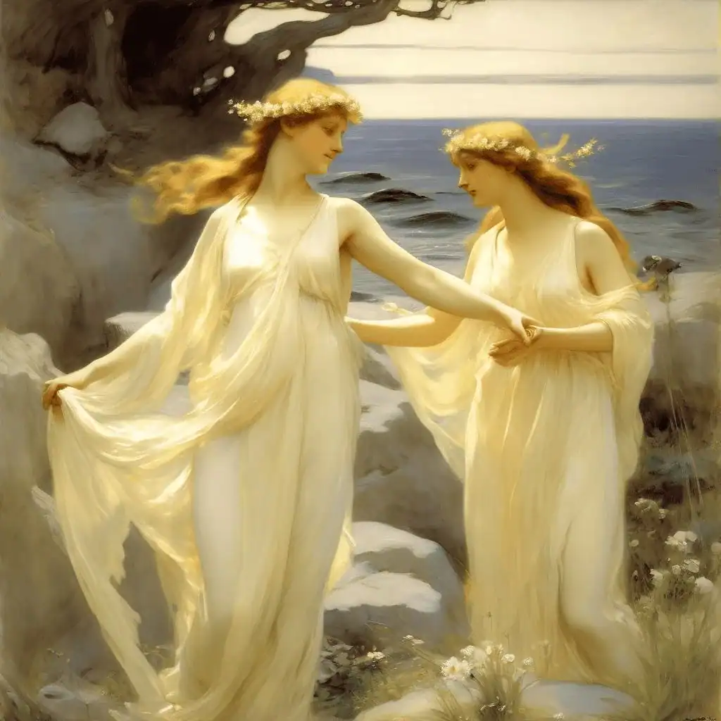 Daphnis and Cloë – Peder Severin Kroyer